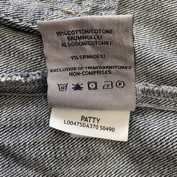 Silver jeans co. Women Vintage-Style Denim Jacket With Button Front & Contr - Picture 10 of 16